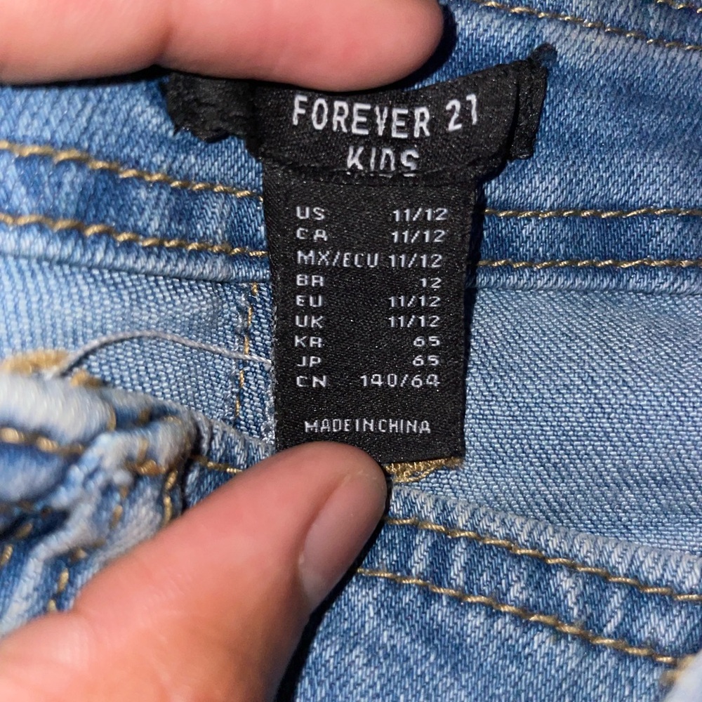 Forever 21 Kids Light Blue Denim